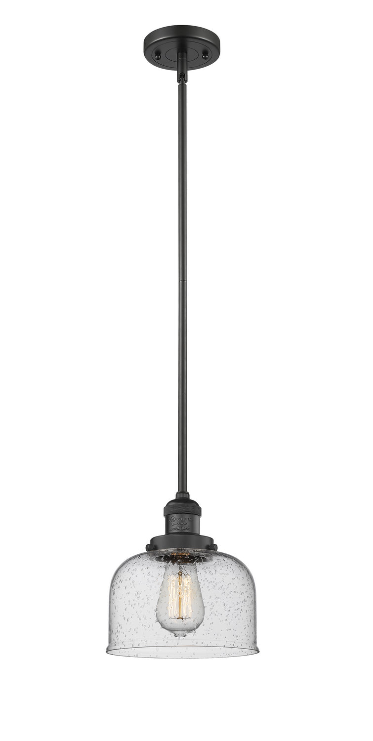 Innovations 206-BK-G74-LED LED Mini Pendant, Matte Black