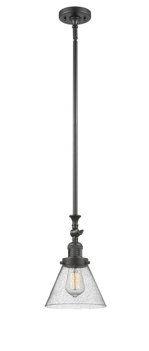 Innovations 206-OB-G44-LED LED Mini Pendant, Oil Rubbed Bronze