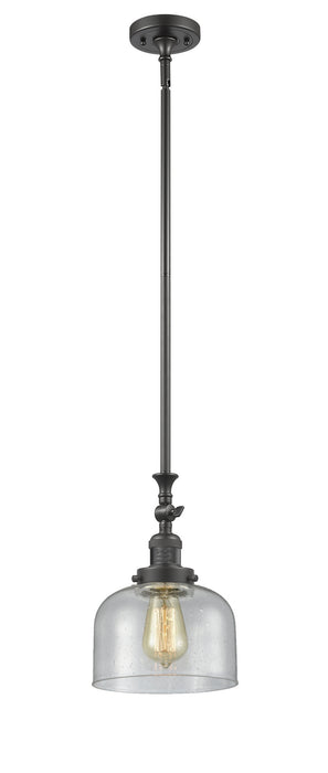 Innovations 206-OB-G74-LED LED Mini Pendant, Oil Rubbed Bronze