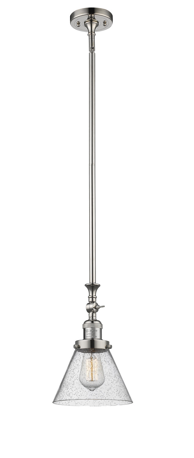 Innovations 206-PN-G44-LED LED Mini Pendant, Polished Nickel