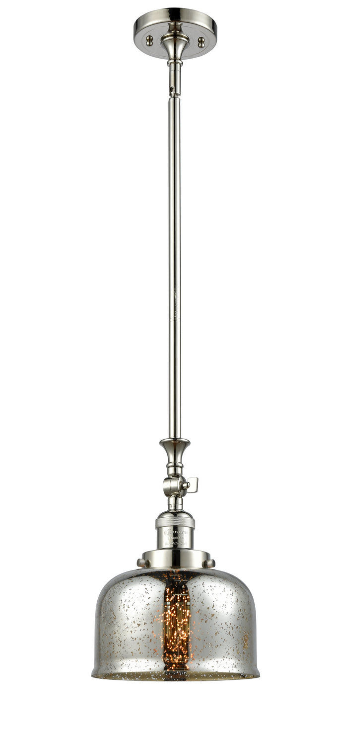 Innovations 206-PN-G78-LED LED Mini Pendant, Polished Nickel