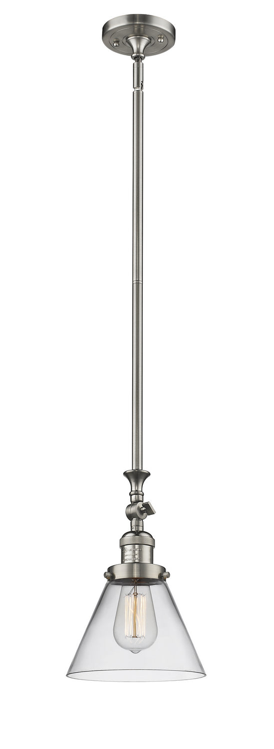 Innovations 206-SN-G42-LED LED Mini Pendant, Brushed Satin Nickel