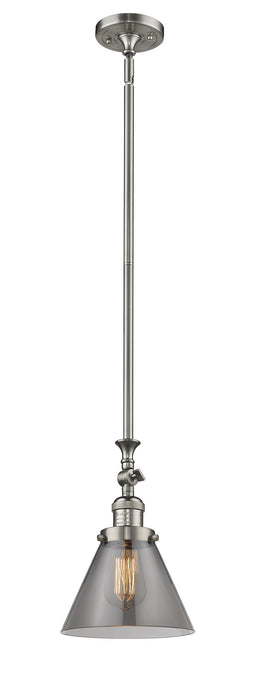 Innovations 206-SN-G43-LED LED Mini Pendant, Brushed Satin Nickel