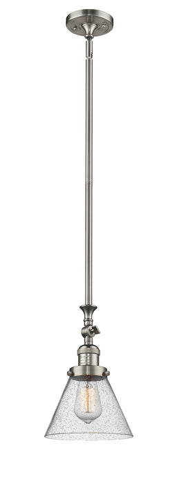 Innovations 206-SN-G44-LED LED Mini Pendant, Brushed Satin Nickel