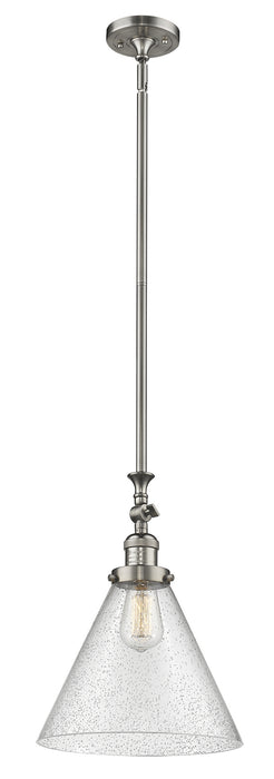 Innovations 206-SN-G44-L-LED LED Mini Pendant, Brushed Satin Nickel
