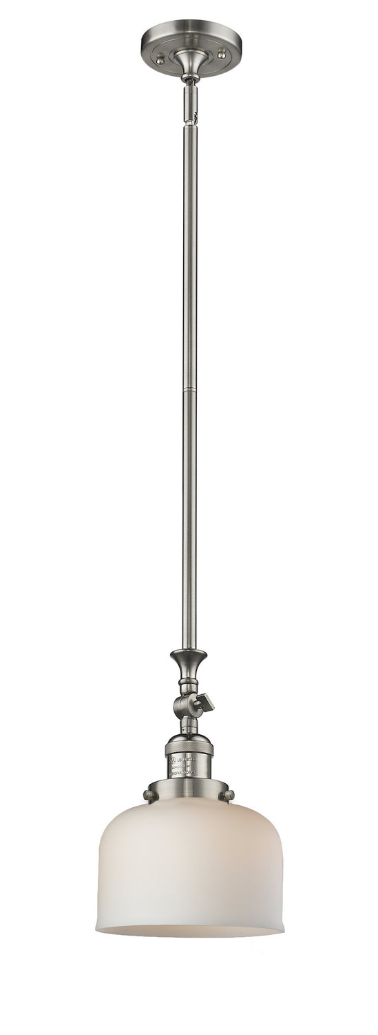 Innovations 206-SN-G71-LED LED Mini Pendant, Brushed Satin Nickel