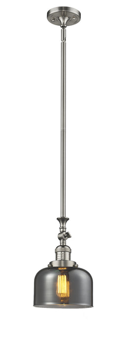 Innovations 206-SN-G73-LED LED Mini Pendant, Brushed Satin Nickel