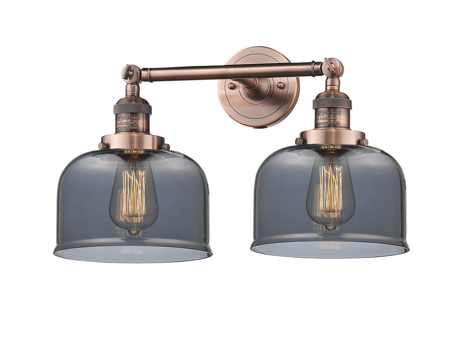 Innovations 208-AC-G73-LED LED Bath Vanity, Antique Copper