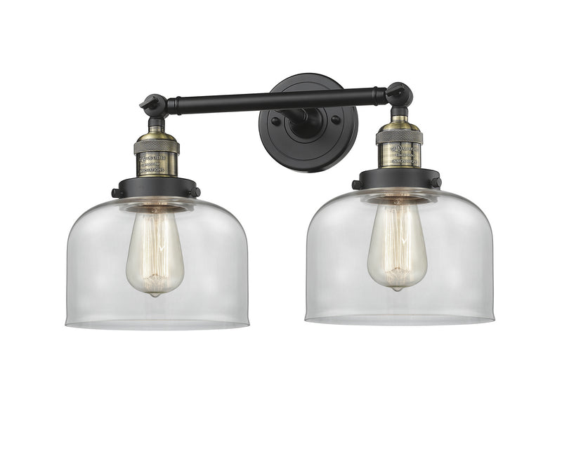 Innovations 208-BAB-G72-LED LED Bath Vanity, Black Antique Brass