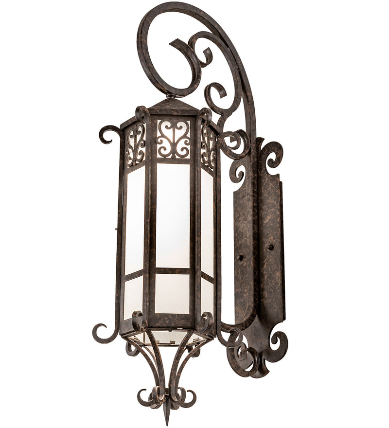 Meyda Tiffany 120186 One Light Wall Sconce, Coffee Bean
