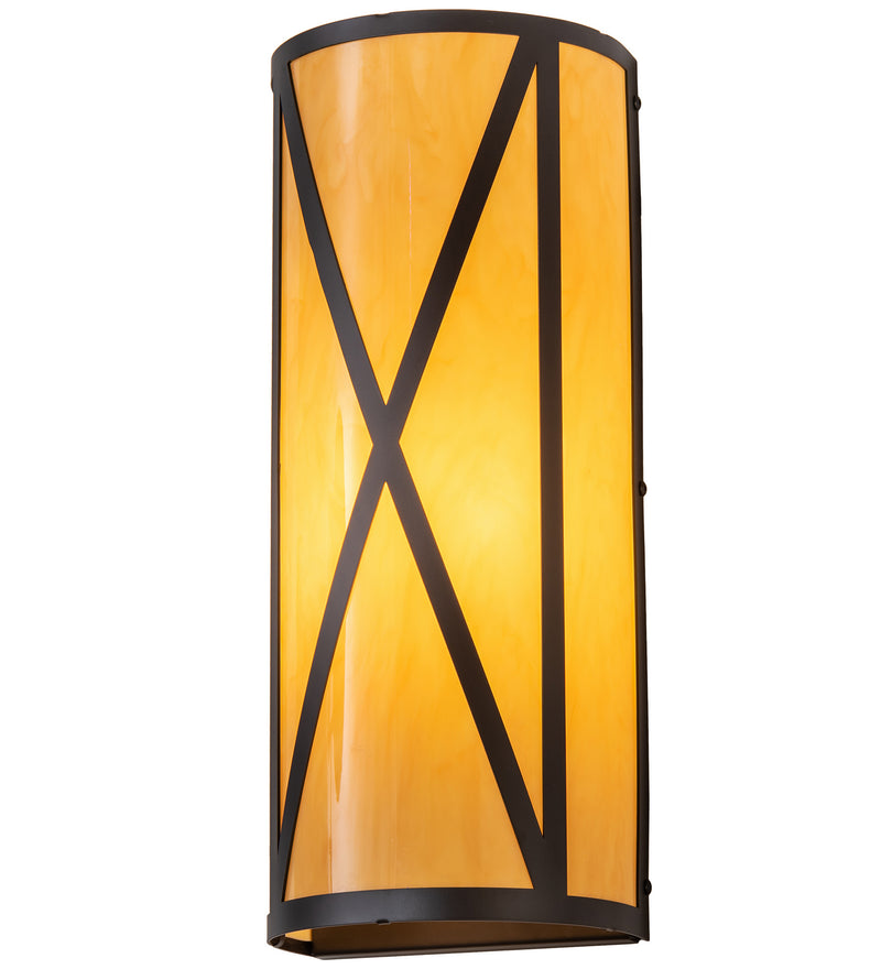 Meyda Tiffany 140419 One Light Wall Sconce, Oil Rubbed Bronze
