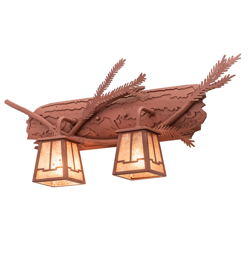 Meyda Tiffany 147252 Two Light Vanity, Rust