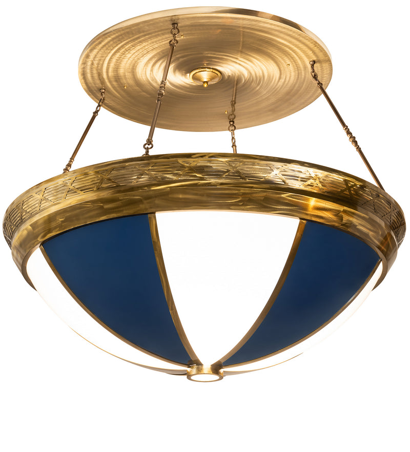 Meyda Tiffany 191818 12 Light Pendant, Brass/Black Hills Gold