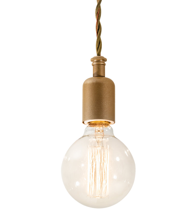 Meyda Tiffany 194885 One Light Pendant, Champagne Metallic