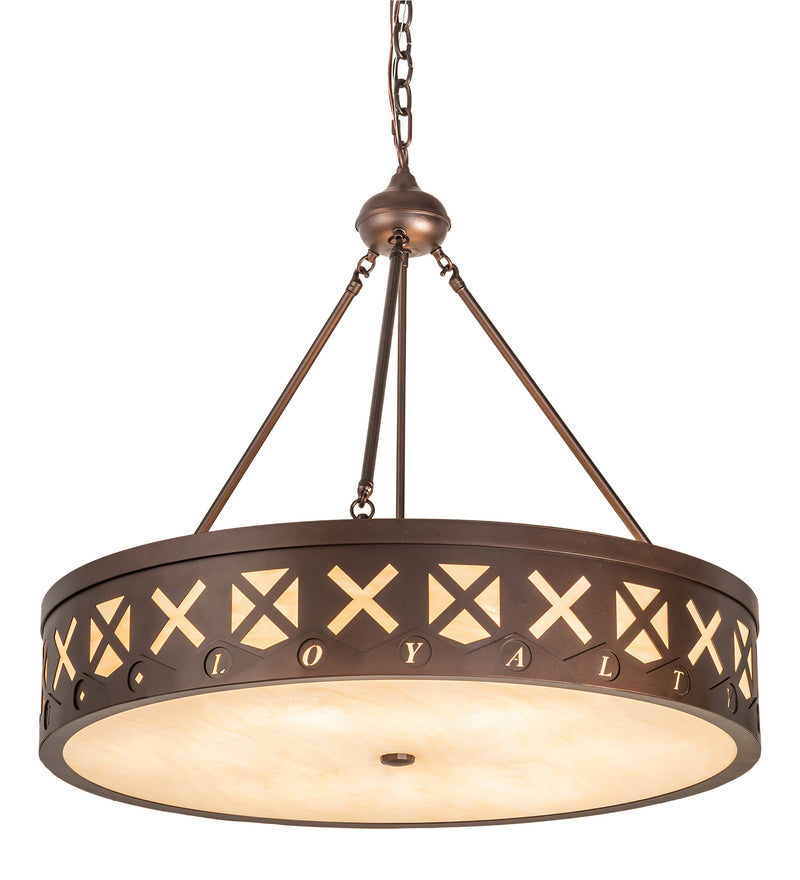 Meyda Tiffany 195657 LED Pendant, Mahogany Bronze