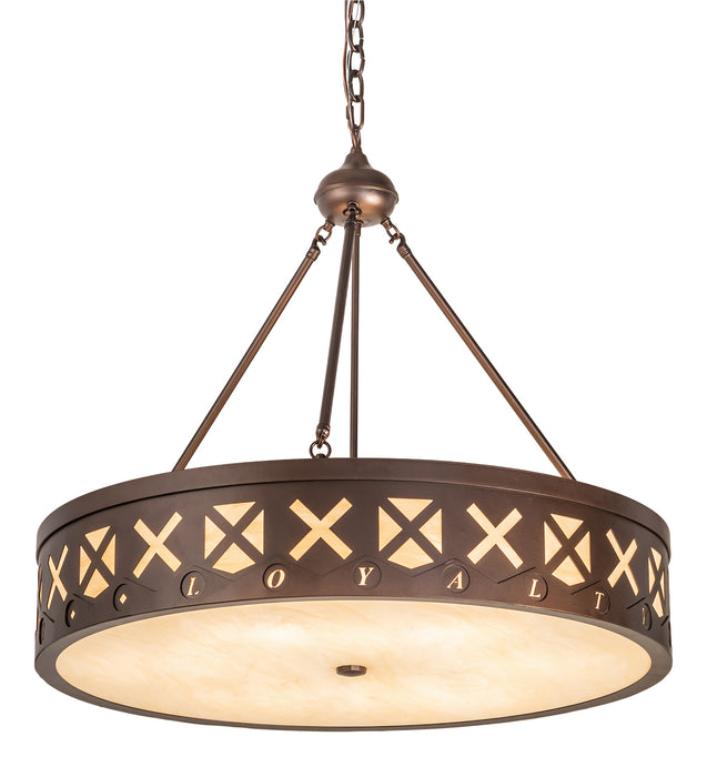 Meyda Tiffany 195657 LED Pendant, Mahogany Bronze