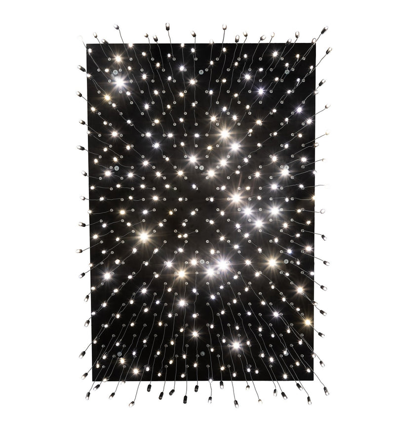 Meyda Tiffany 197764 LED Pendant, Jet Black