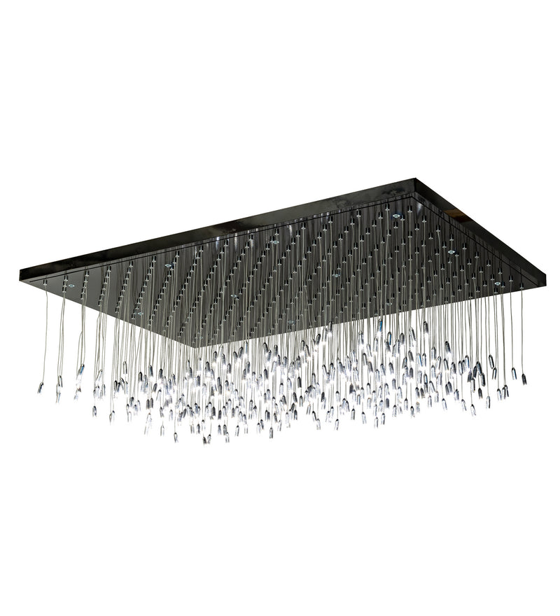 Meyda Tiffany 197764 LED Pendant, Jet Black