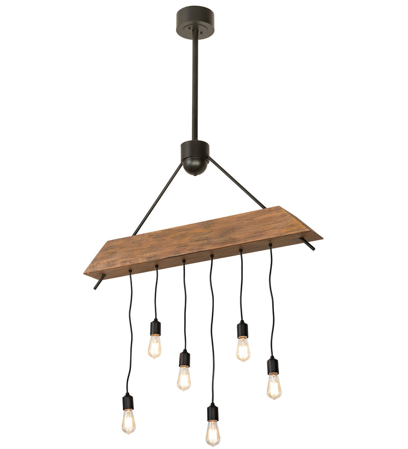 Meyda Tiffany 198950 LED Pendant, Textured Black