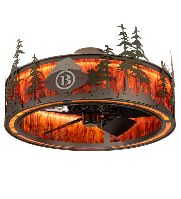 Meyda Tiffany 199564 LED Chandel-Air, Ext Oil Rubbed Bronze