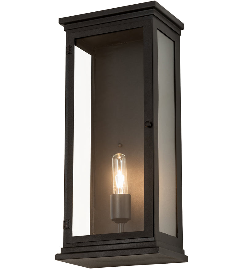 Meyda Tiffany 200755 One Light Wall Sconce, Wrought Iron