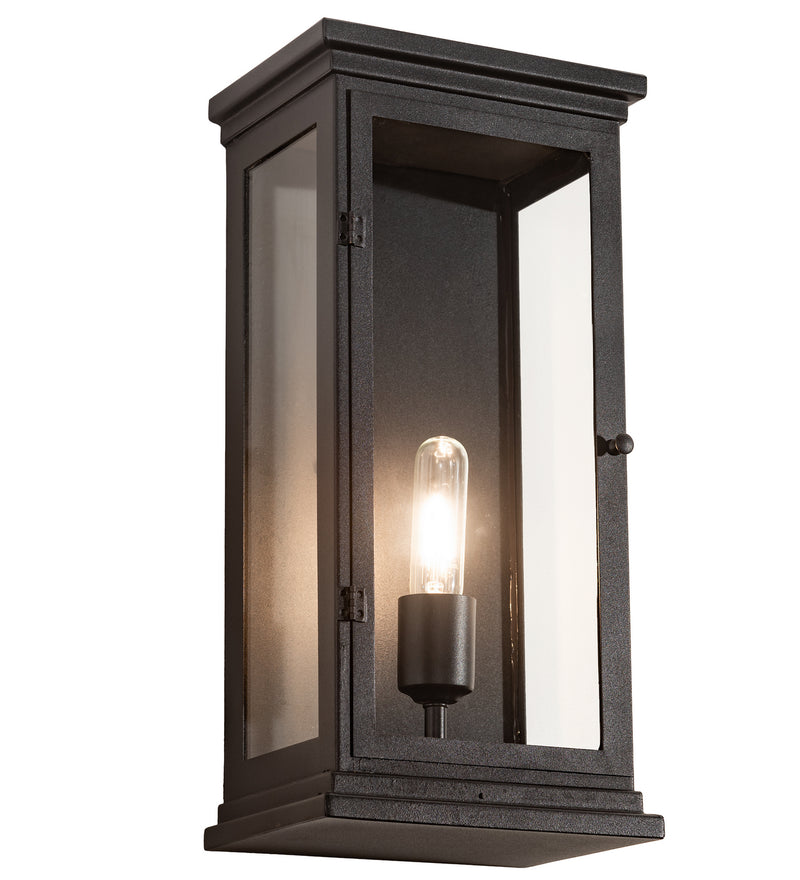 Meyda Tiffany 200757 One Light Wall Sconce, Old Wrought Iron