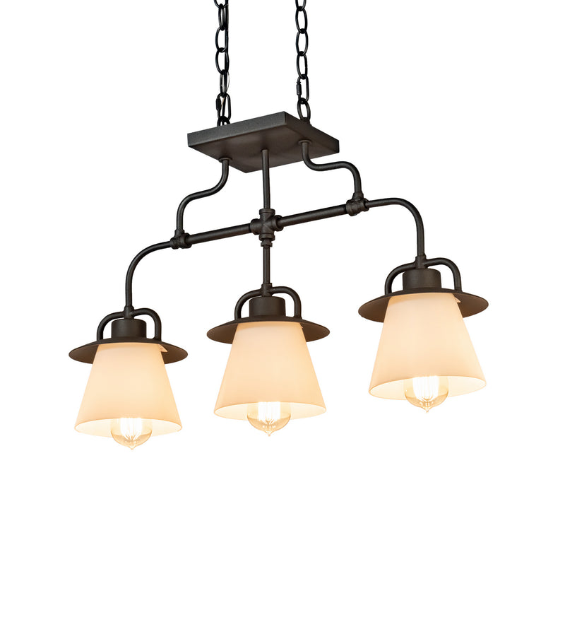 Meyda Tiffany 201078 LED Pendant, Wrought Iron