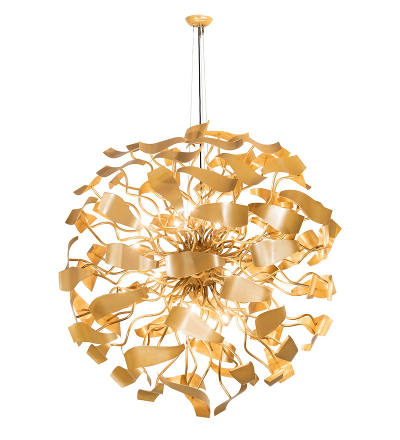 Meyda Tiffany 201669 18 Light Chandelier, Champagne Metallic