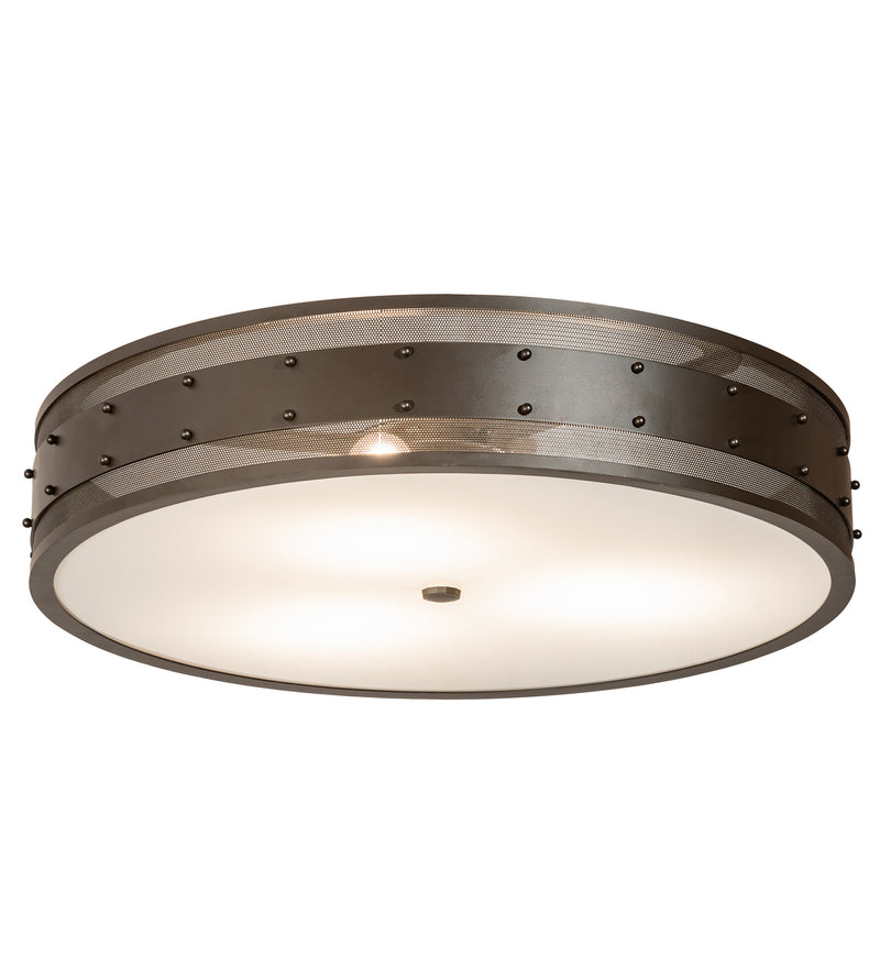 Meyda Tiffany 201754 Three Light Flushmount, Oil Rubbed Bronze