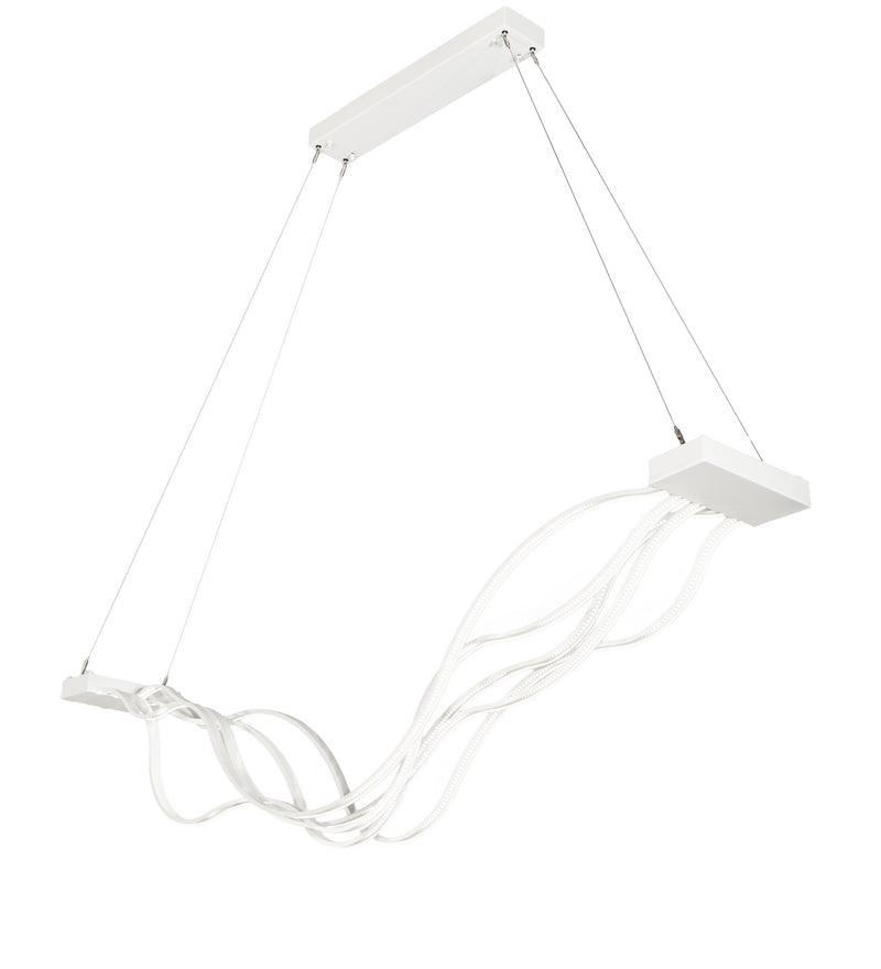Meyda Tiffany 201981 LED Pendant, White