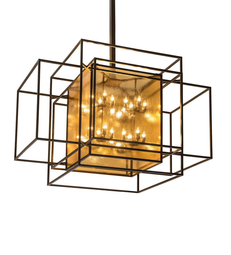 Meyda Tiffany 202093 32 Light Pendant, Timeless Bronze