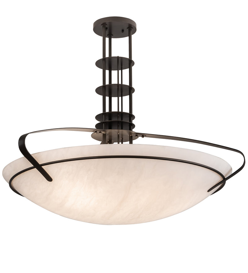 Meyda Tiffany 202144 Six Light Pendant, Bronze