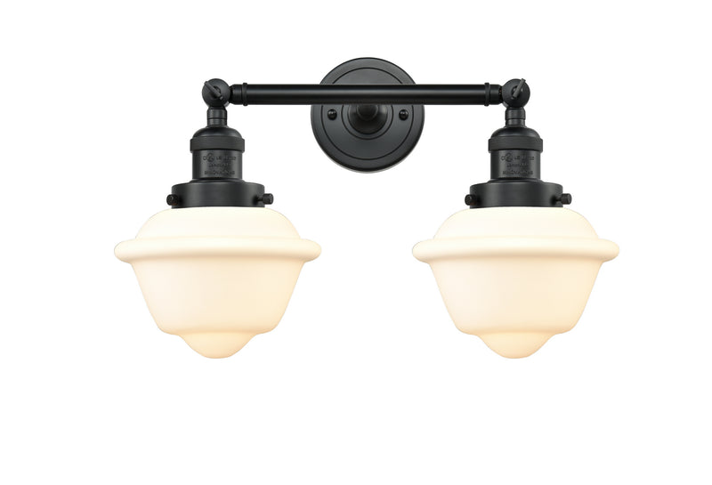 Innovations 208-BK-G531 Two Light Bath Vanity, Matte Black