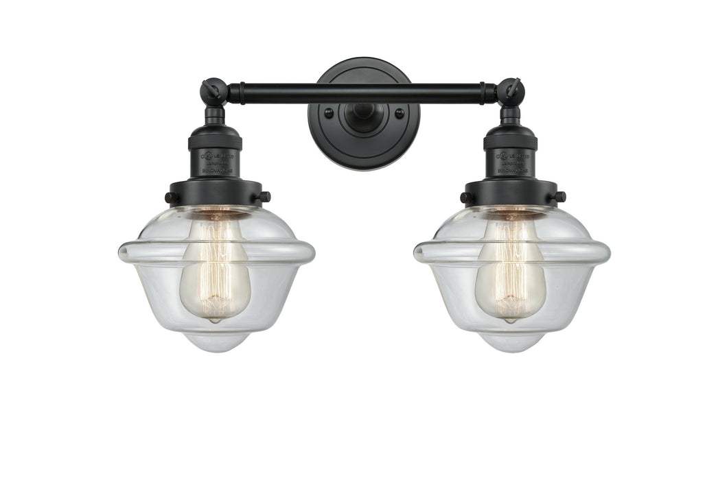 Innovations 208-BK-G532 Two Light Bath Vanity, Matte Black