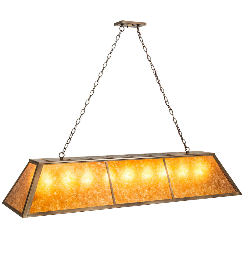 Meyda Tiffany 202836 Nine Light Pendant, Antique Copper
