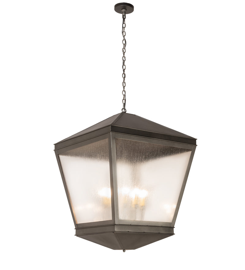 Meyda Tiffany 203735 Ten Light Pendant, Pewter