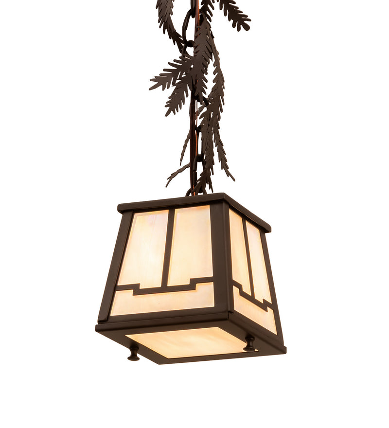 Meyda Tiffany 203820 One Light Mini Pendant, Oil Rubbed Bronze