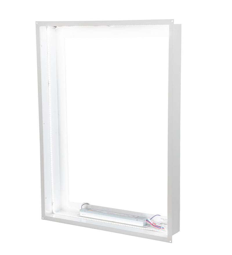Meyda Tiffany 204454 LED Backlit Window Box, White