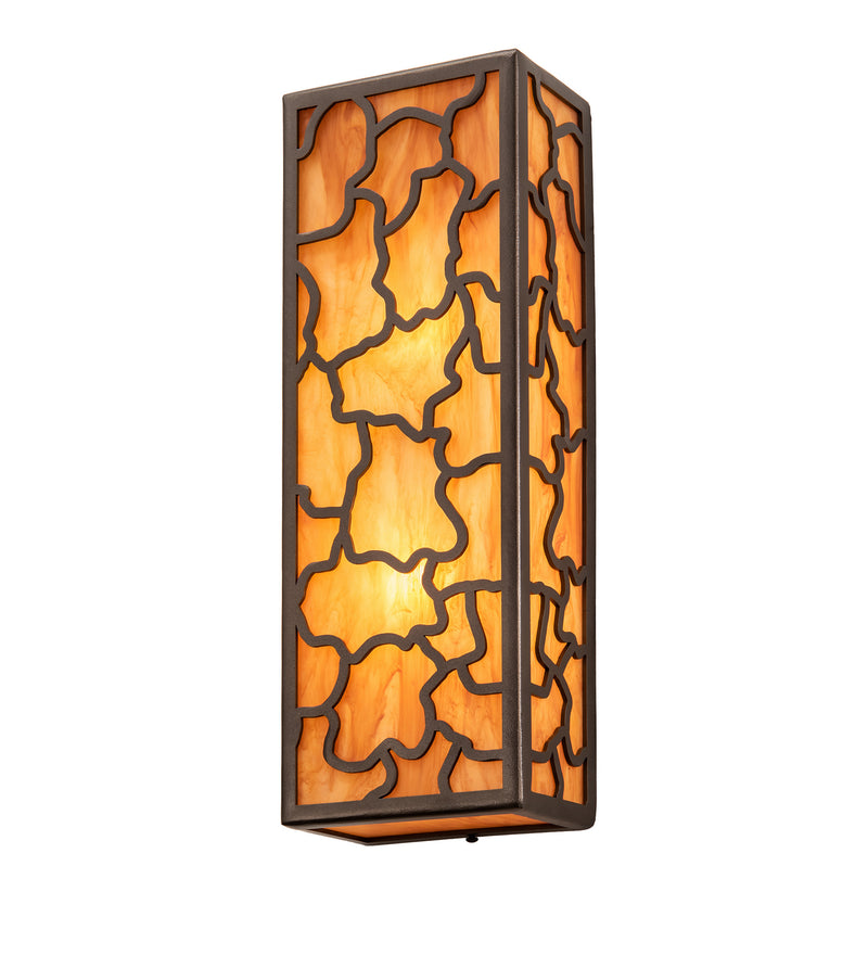 Meyda Tiffany 204738 Two Light Wall Sconce, Ext Oil Rubbed Bronze