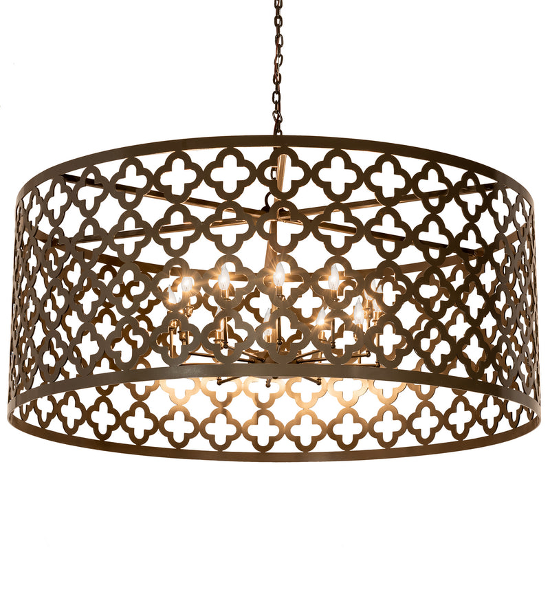 Meyda Tiffany 205662 12 Light Pendant, Timeless Bronze