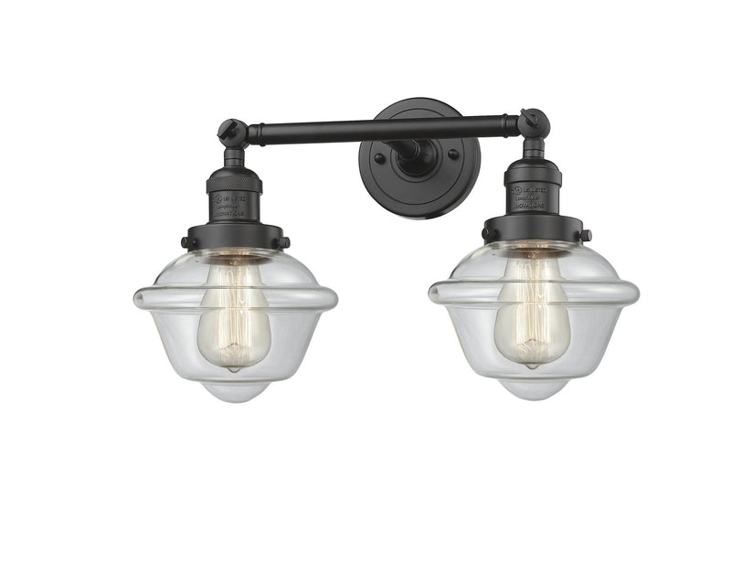 Innovations 208-OB-G532 Two Light Bath Vanity, Oil Rubbed Bronze