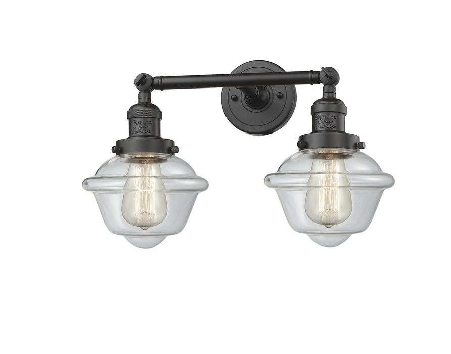 Innovations 208-OB-G532 Two Light Bath Vanity, Oil Rubbed Bronze