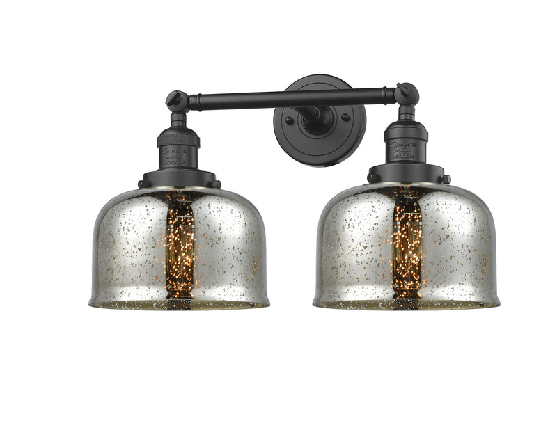 Innovations 208-OB-G78 Two Light Bath Vanity, Oil Rubbed Bronze