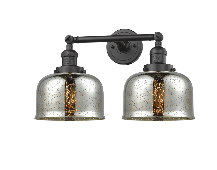 Innovations 208-OB-G78 Two Light Bath Vanity, Oil Rubbed Bronze