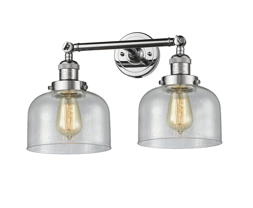 Innovations 208-PC-G74-LED LED Bath Vanity, Polished Chrome