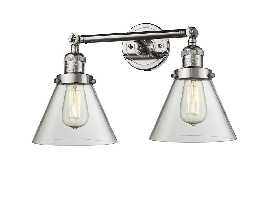 Innovations 208-PN-G42-LED LED Bath Vanity, Polished Nickel