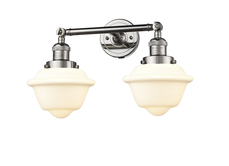 Innovations 208-PN-G531 Two Light Bath Vanity, Polished Nickel