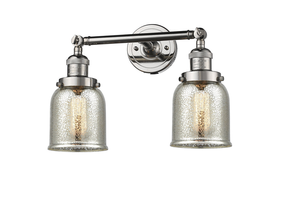 Innovations 208-PN-G58-LED LED Bath Vanity, Polished Nickel