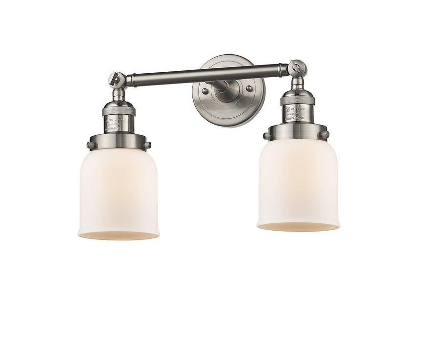 Innovations 208-SN-G51-LED LED Bath Vanity, Brushed Satin Nickel