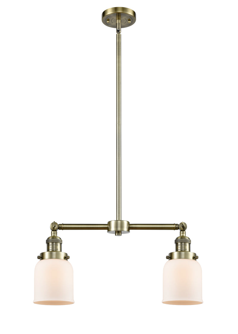 Innovations 209-AB-G51-LED LED Island Pendant, Antique Brass